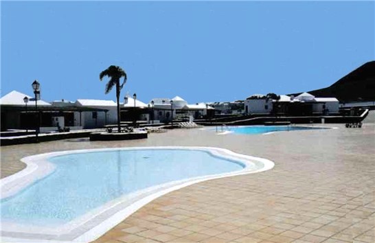 View of the Communal Pools on Alegranza